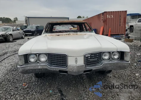 1968 Oldsmobile 98 z USA, uszkodzony, nr VIN 386698M255230